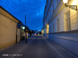 Košice - večerní uličky v centru města