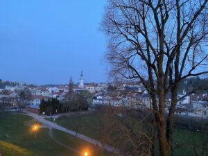 Výhled na město Třebíč