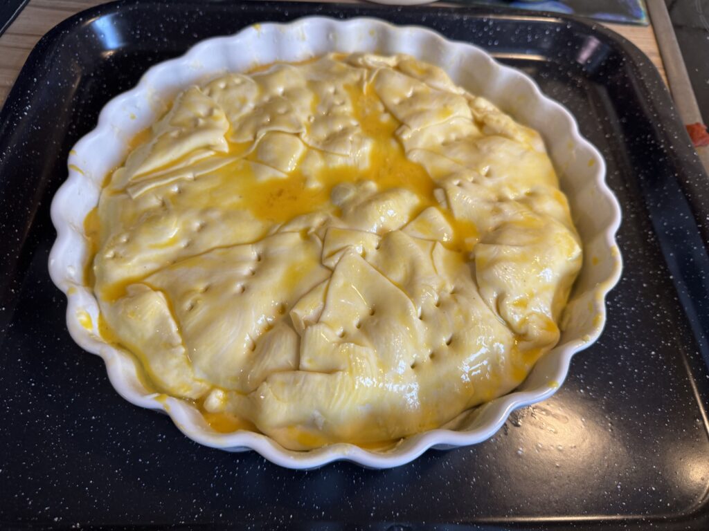 Recept na balkánský koláč - takto by měl vypadat, než ho dáte do trouby