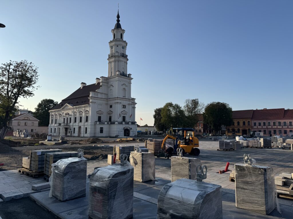 Městské muzeum a radnice města Kaunas