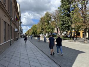 Laisvės alėja, česky Alej Svobody