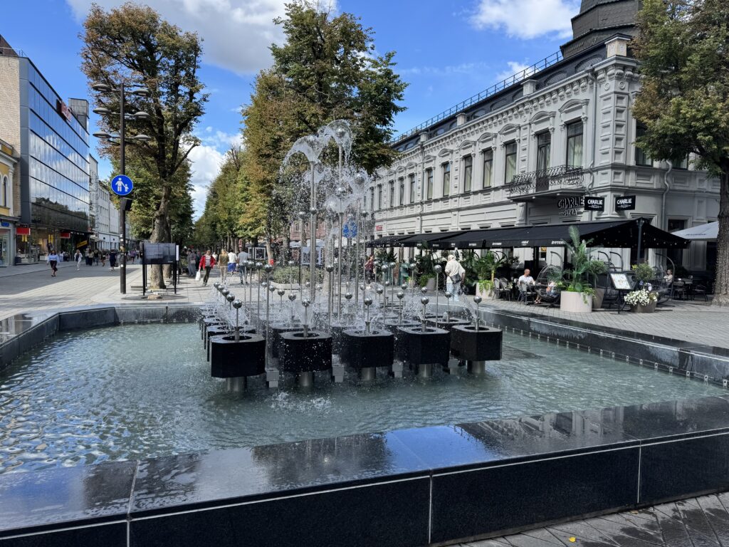 Fontána Laisvės Alėja