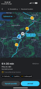 Cesta ze Šiauliai do Varšavy