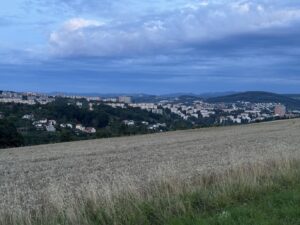 Výhled na sídliště Jižní Svahy
