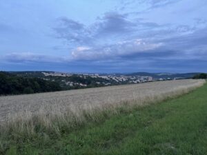 Výhled na sídliště Jižní Svahy
