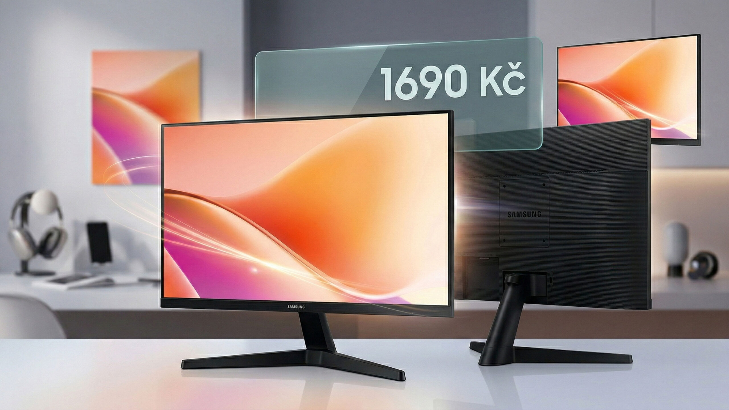 Nejlevnější 24″ Full HD monitor Samsung S3 stojí na Alze jen 1690 Kč