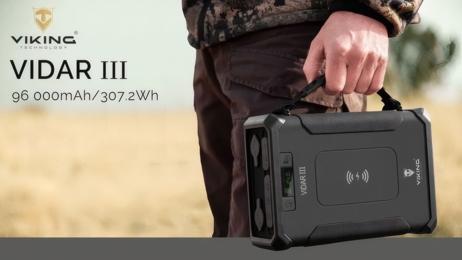 Powerbanka Viking nabije 10× mobil a zvládne i notebook