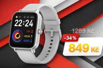 Chytré hodinky Carneo Versa HR+ umí měřit tělesnou teplotu a krevní tlak. Teď jsou ve slevě za 849 Kč