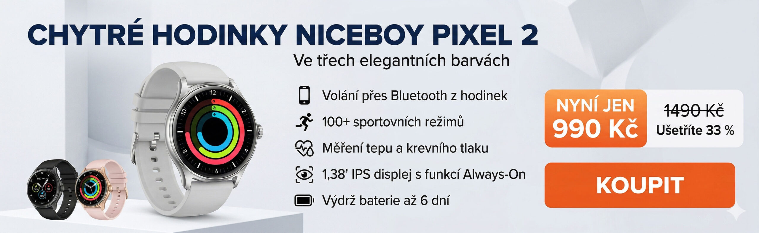Chytré hodinky Niceboy