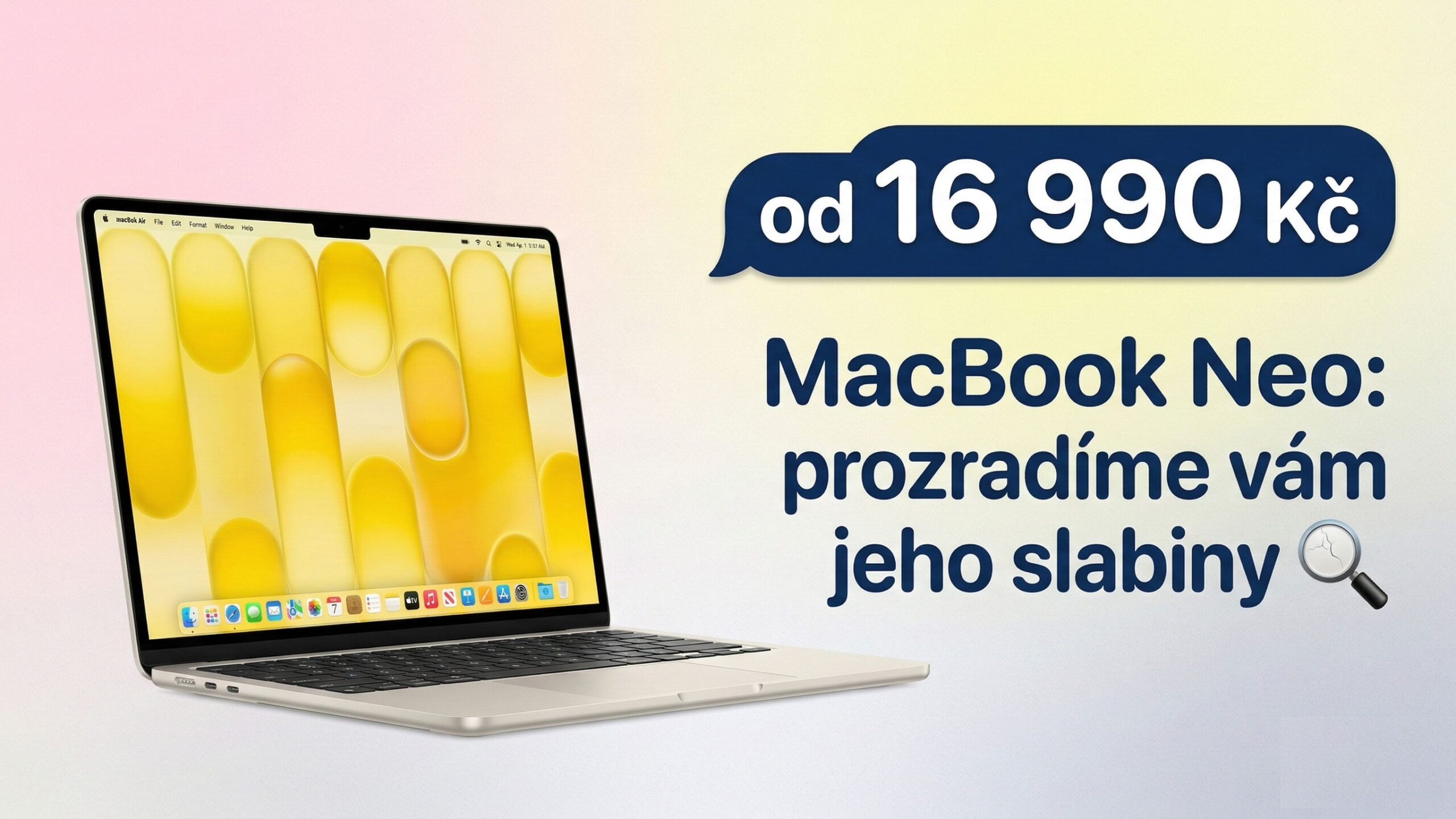 MacBook Neo: Pro koho je ideální a co nabízí nejlevnější notebook od Applu?