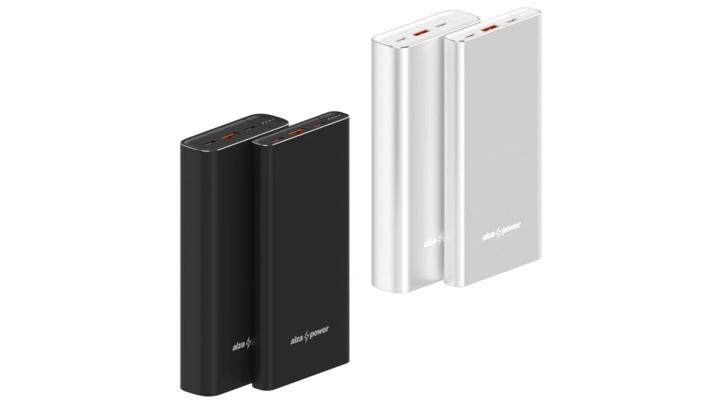 Kovová powerbanka AlzaPower Metal Gen2 s kapacitou 10 000 mAh