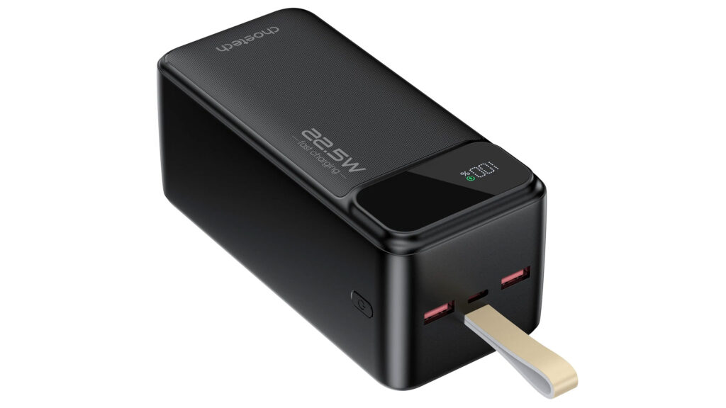 Powerbanka ChoeTech Digital s kapacitou 50 000 mAh