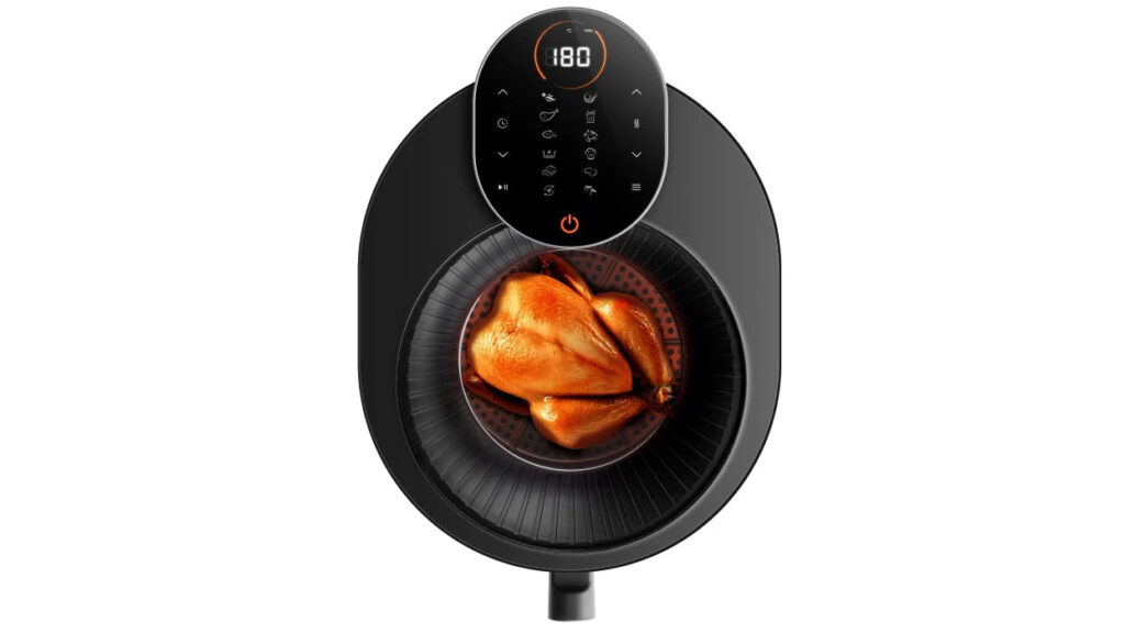 Průhledné víko umožňuje sledovat přípravu bez otevírání