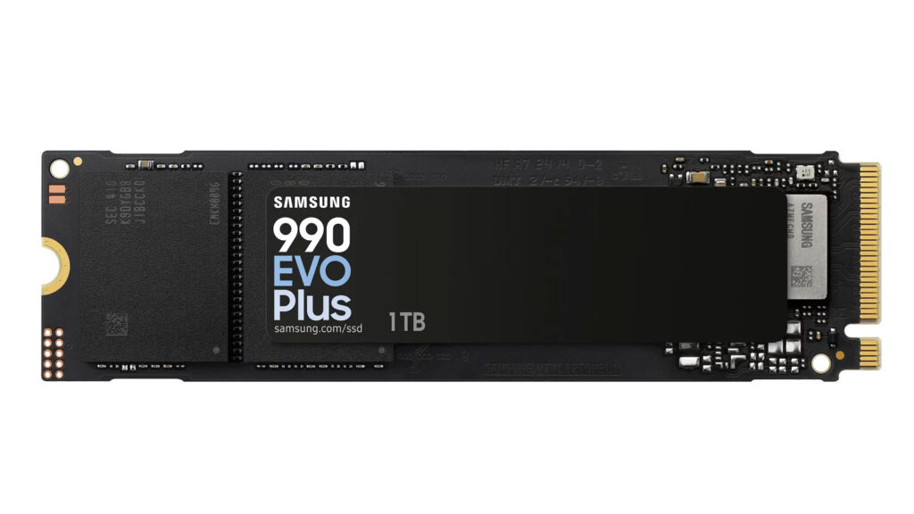 Úložiště Samsung 990 EVO Plus s kapacitou 1 TB