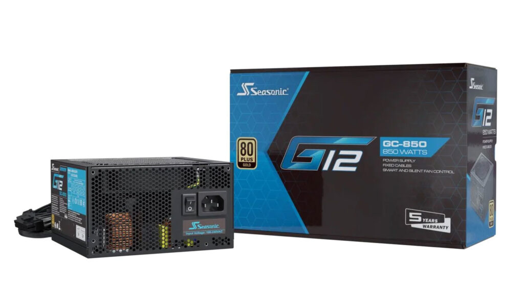 Zdroj Seasonic G12 GC-850 Gold