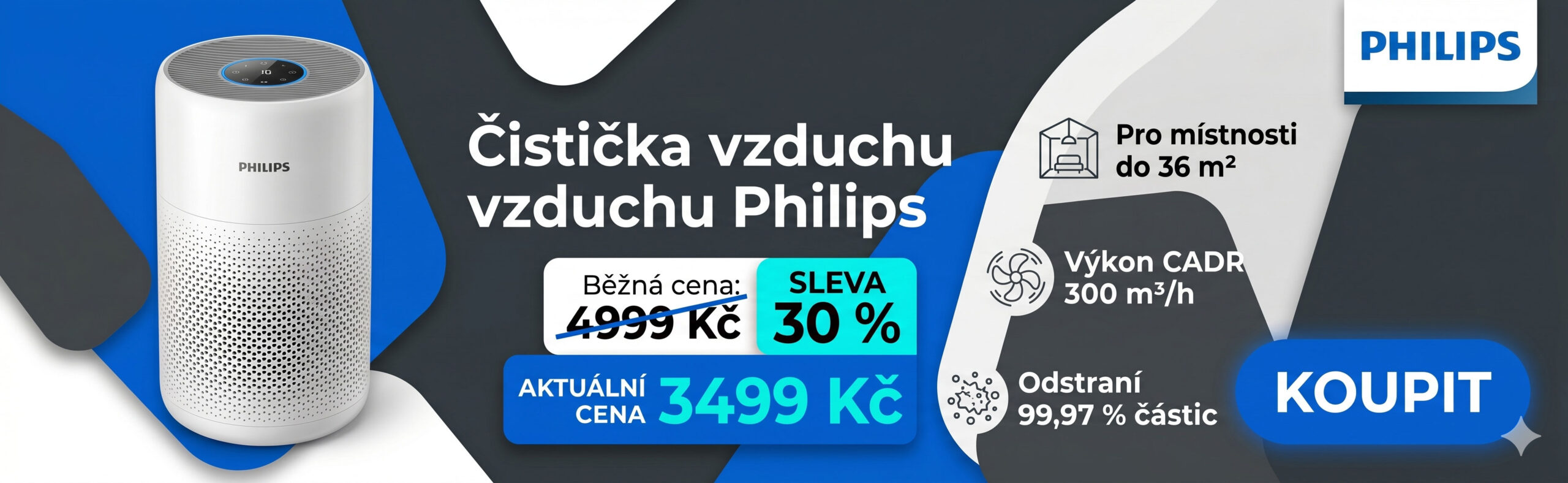 Čistička vzduchu Philips Series 1000i