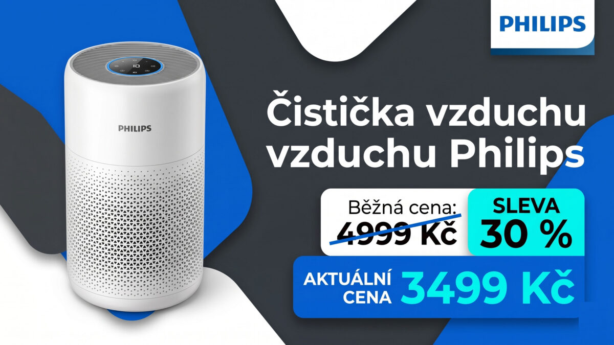 Zatočte jednou provždy s jarními alergiemi! Na Alze je čistička vzduchu Philips levnější o 30 %