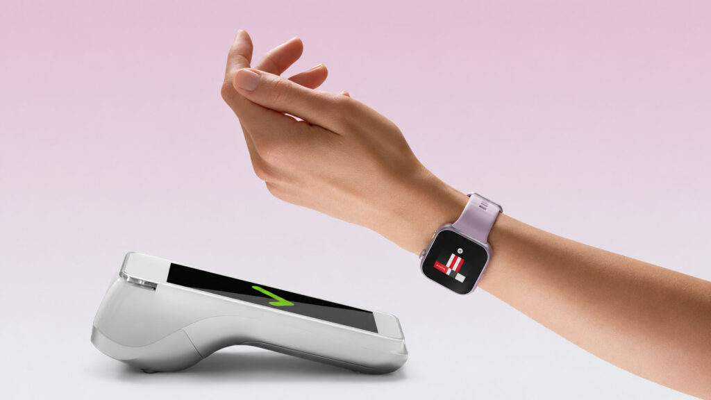 Možnost placení přes NFC