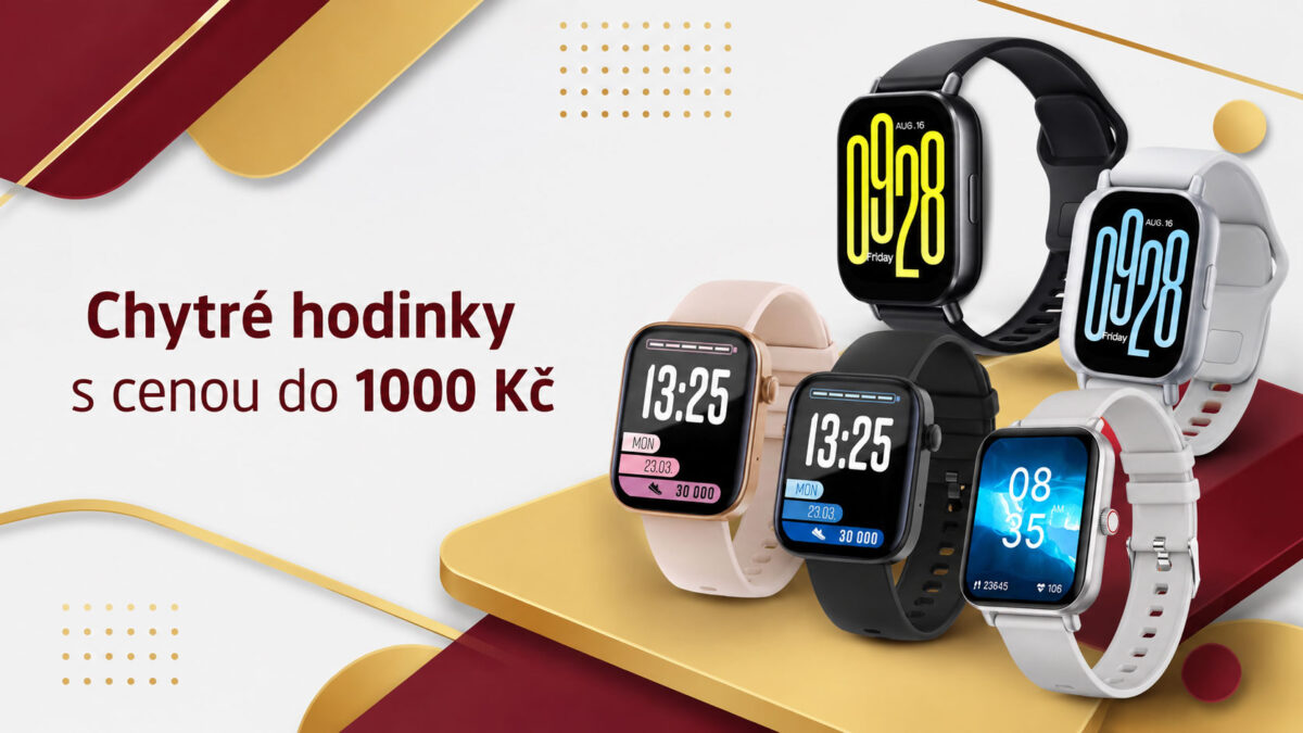 Chytré hodinky nemusí být drahé. Našli jsme tři značkové modely s cenou do 1000 Kč