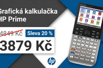 Grafická kalkulačka HP Prime je v parádní akci. S kódem dostanete slevu 20 % a můžete ji mít za 3879 Kč