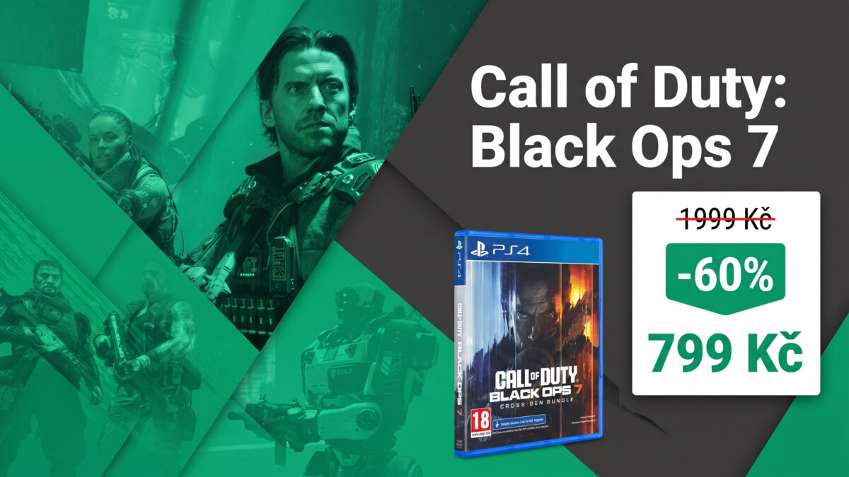 Hra Call of Duty: Black Ops 7 pro PlayStation se slevou 60 %. Za 799 Kč je to ideální dárek ke Dni dětí