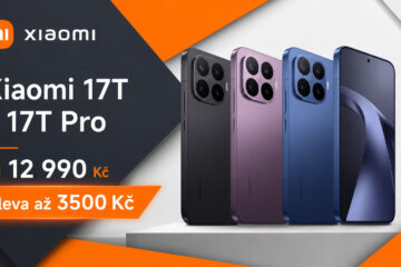 Nové Xiaomi 17T a 17T Pro můžete mít se slevou až 3500 Kč. K tomu jako dárek koloběžku nebo tablet