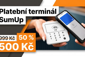Platební terminál SumUp Solo Lite se slevou 50 %. Za 500 Kč můžete už zítra přijímat platby kartou