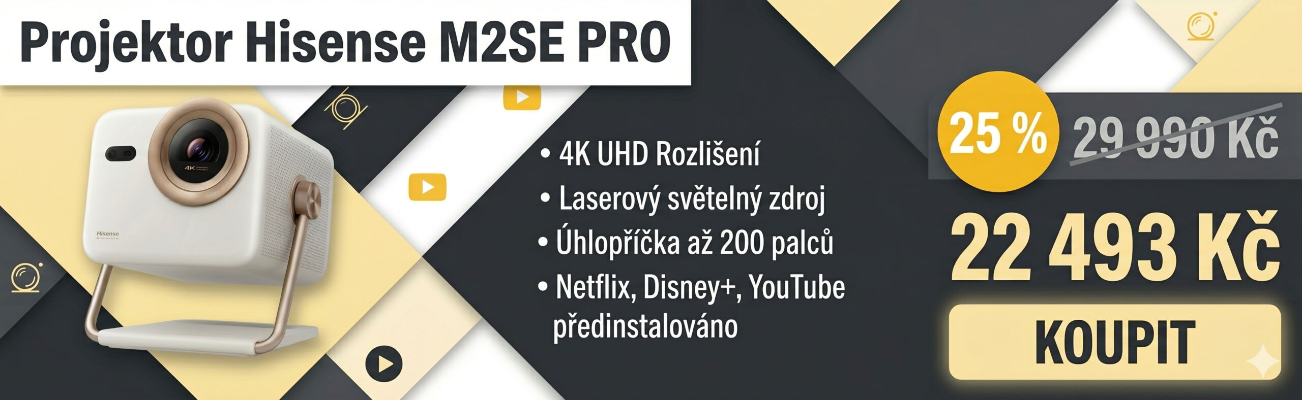 Projektor Hisense M2SE PRO Projektor Hisense M2SE PRO