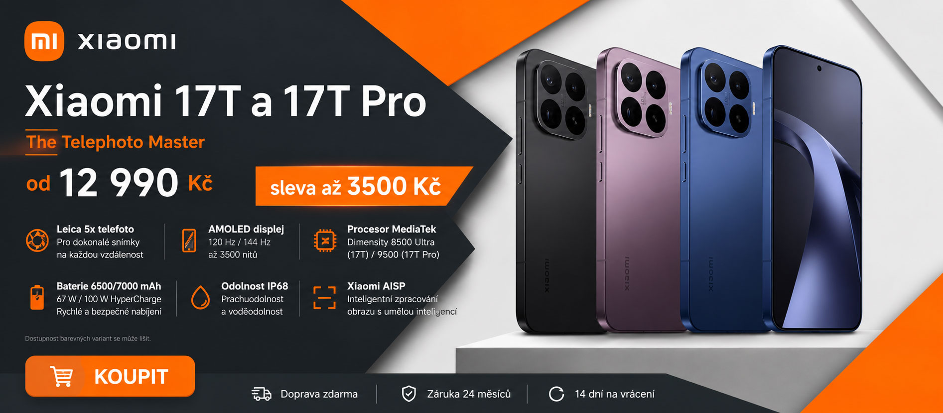 Xiaomi 17T a 17T Pro