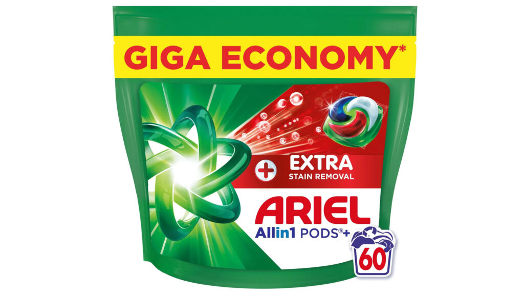 Kapsle na praní Ariel Extra Clean