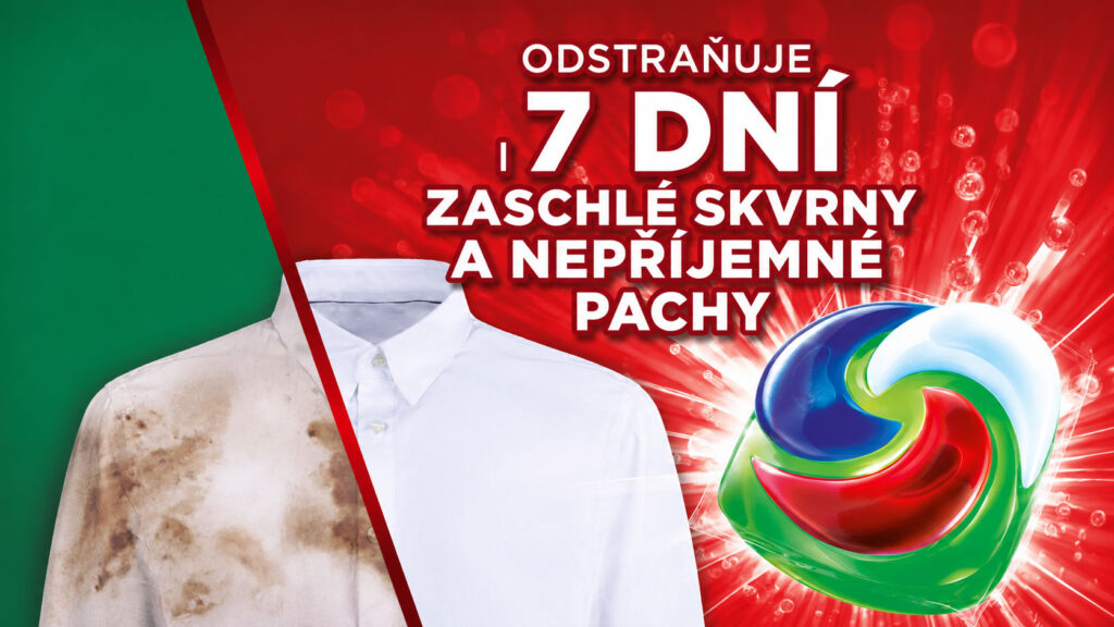 Poradí si i se skvrnami zaschlými několik dní