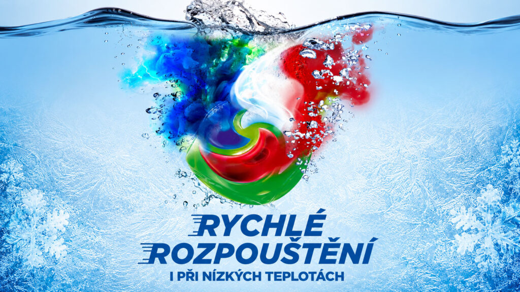 Rychlé rozpouštění i při nízkých teplotách