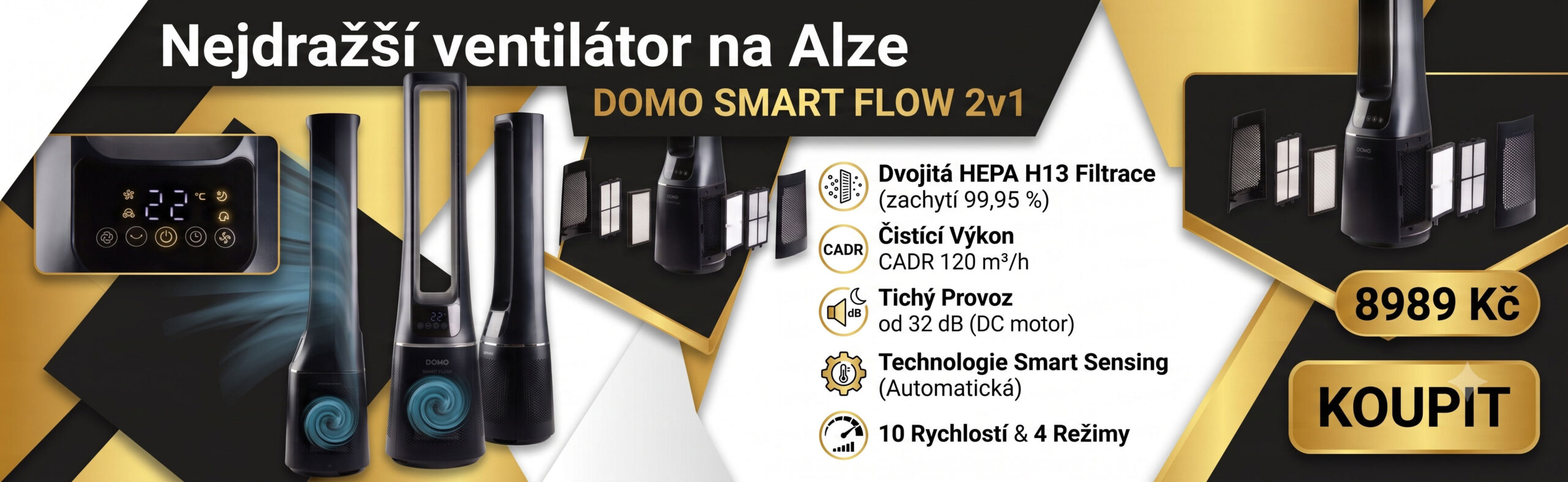 Nejdražší ventilátor na Alze