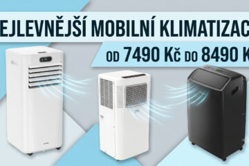 Nejlevnější mobilní klimatizace na Alze začínají na 7490 Kč. Představujeme Siguro, Beko a Whirlpool
