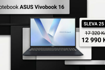 Notebook ASUS Vivobook 16 je v akci levnější než MacBook Neo. Za 12 990 Kč má výbornou výbavu