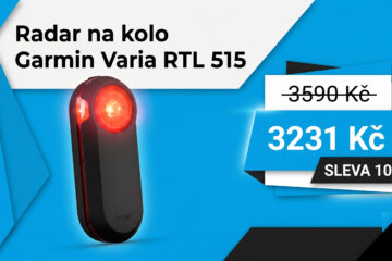 Radar na kolo Garmin Varia RTL 515 zlevnil o 10 %. Za 3231 Kč vás upozorní na blížící se auta