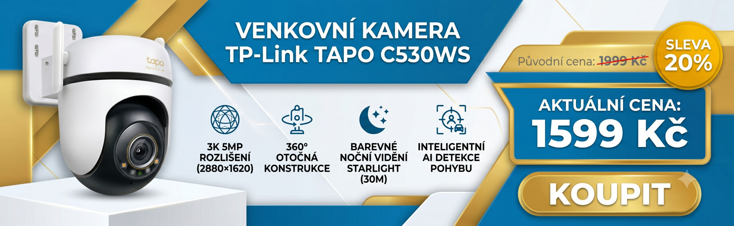 Venkovní kamera TP-Link Tapo Venkovní kamera TP-Link Tapo