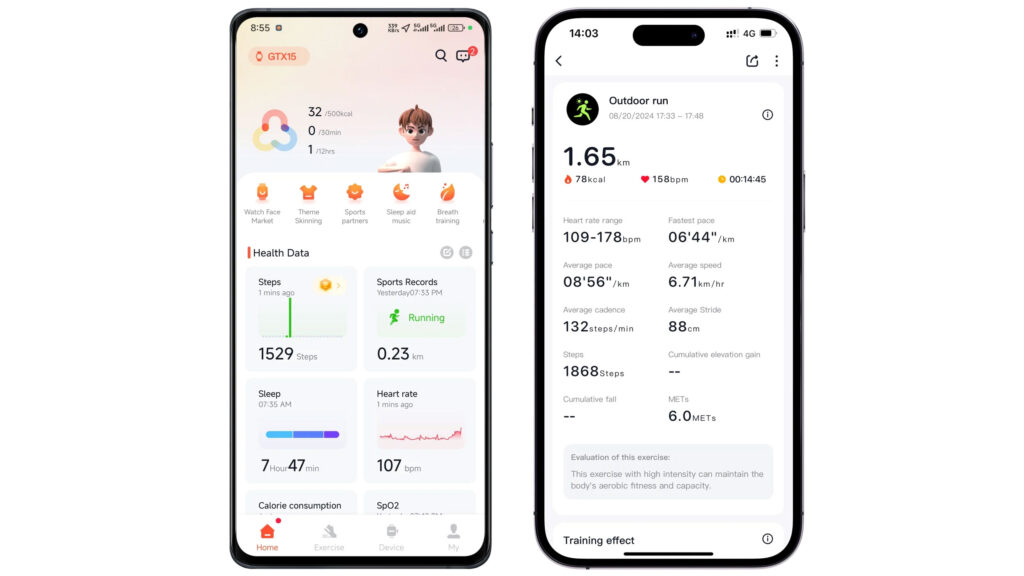 Aplikace VeryFit
