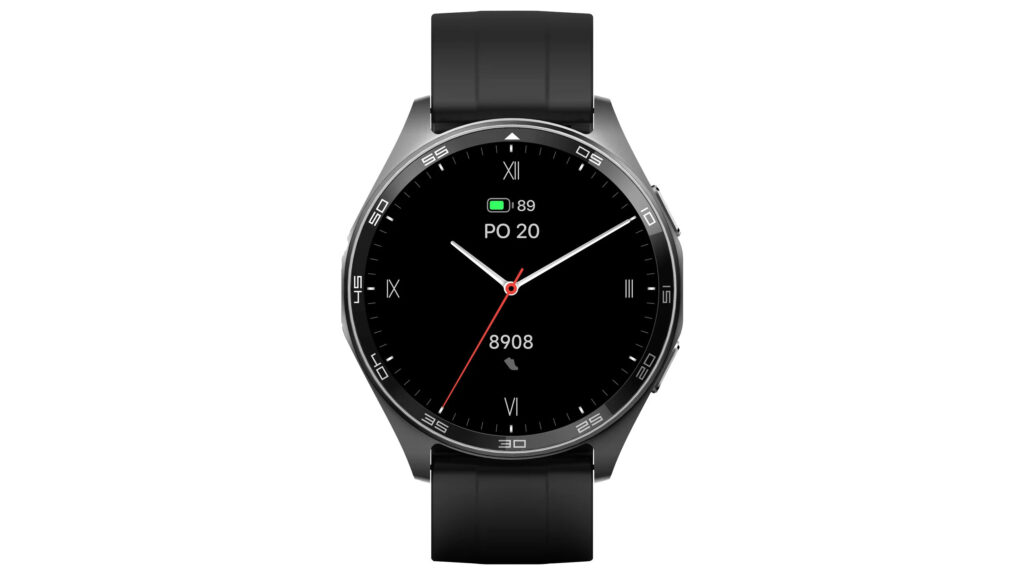 Kruhový 1,43" AMOLED displej s rozlišením 466 × 466 obrazových bodů