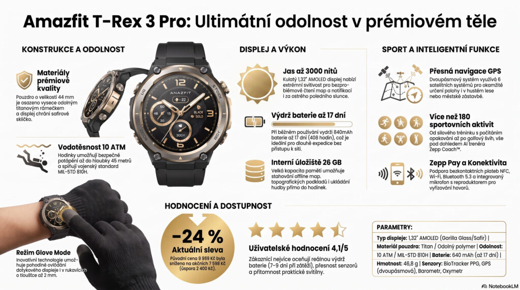 Odolné hodinky v prémiovém provedení