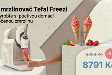 Vyrobte si poctivou domácí točenou zmrzlinu. Zmrzlinovač Tefal Freezi stojí v akci 8791 Kč