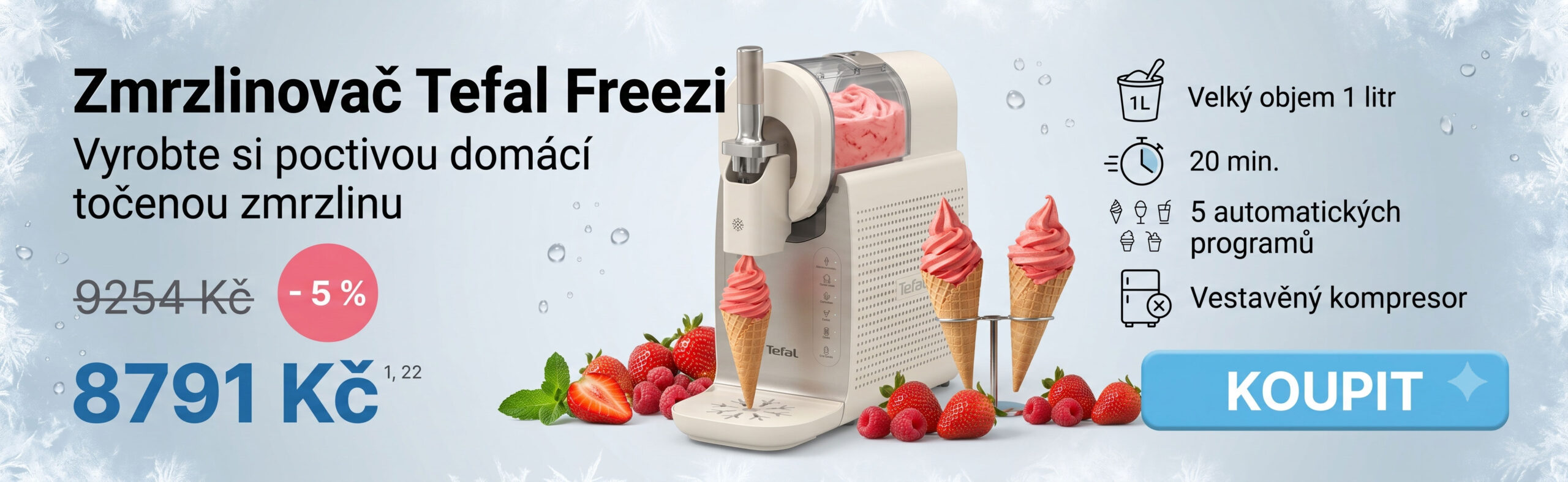 Zmrzlinovač Tefal