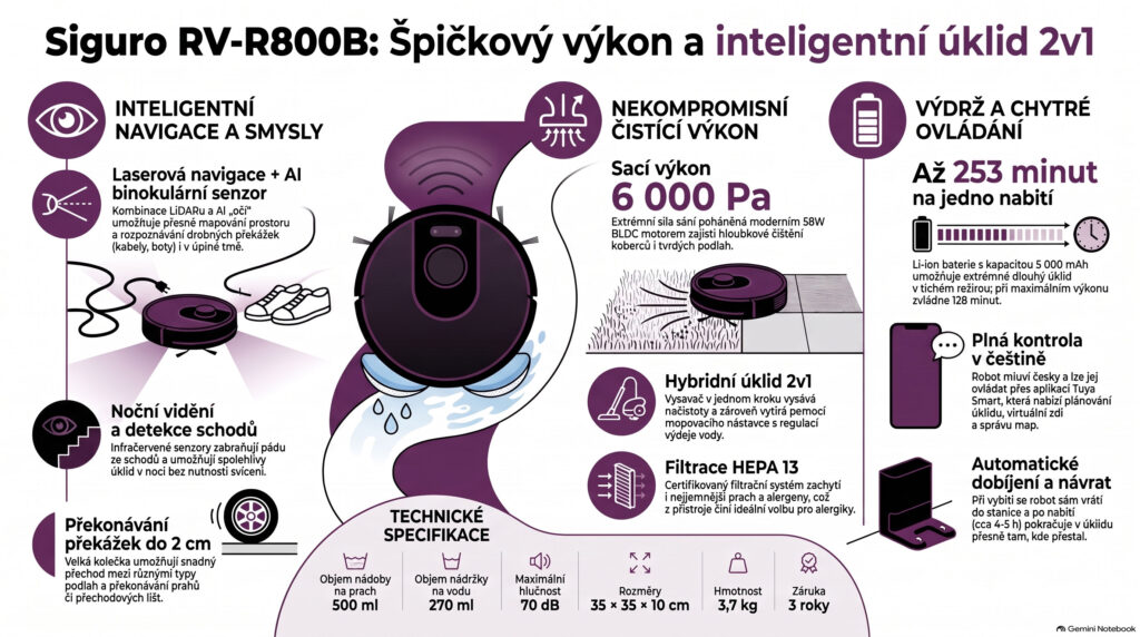 Robotický vysavač Siguro