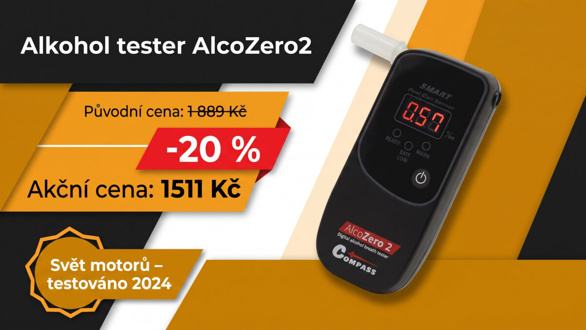 Alkohol tester AlcoZero2 zaujme rychlým měřením, skvělým hodnocením a akční cenou 1511 Kč