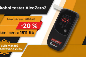 Alkohol tester AlcoZero2 zaujme rychlým měřením, skvělým hodnocením a akční cenou 1511 Kč