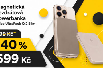 Magnetická bezdrátová powerbanka Epico UltraPack Qi2 Slim zlevnila o 40 %. Stojí jen 599 Kč