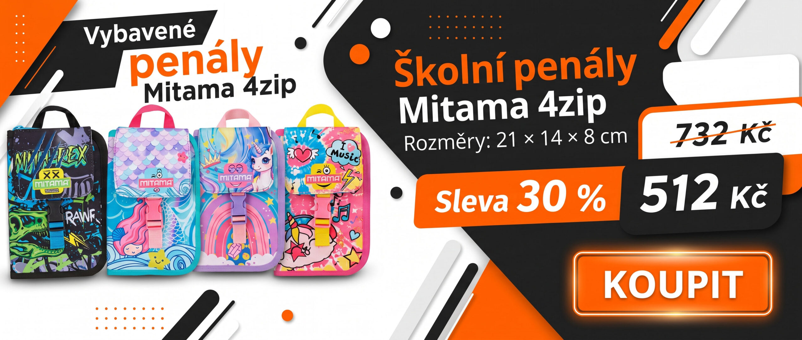 Vybavené penály Mitama