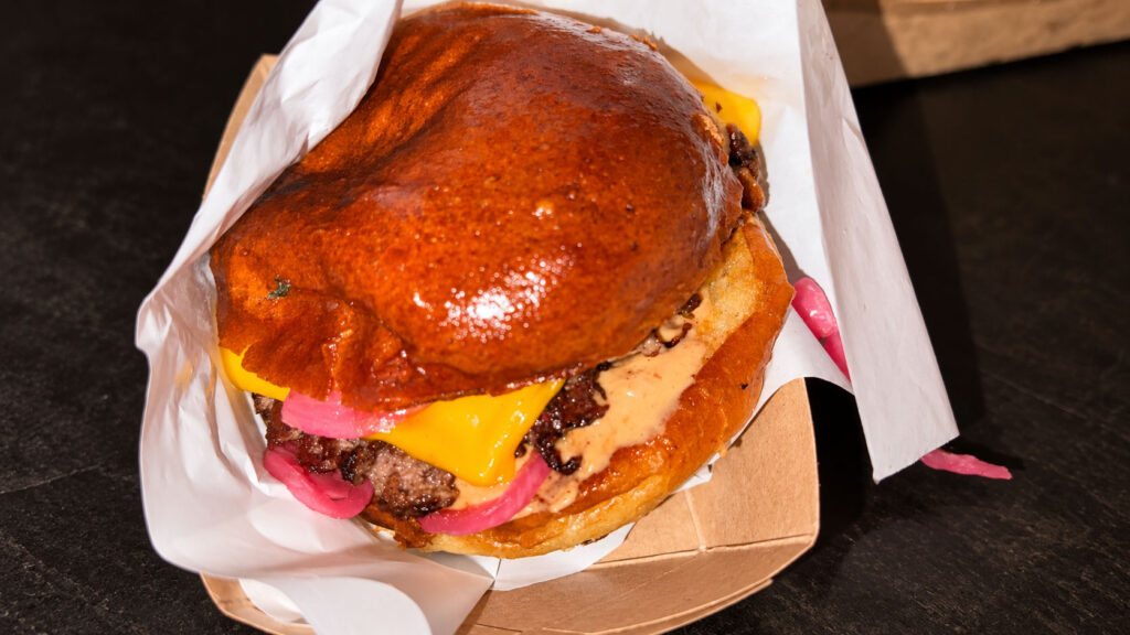 Burger Sir Cheez z Fatty Patty