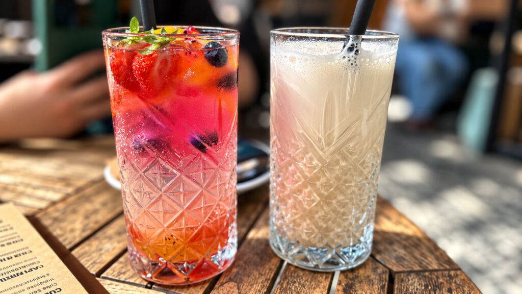 Moje domácí limonáda a ledová káva