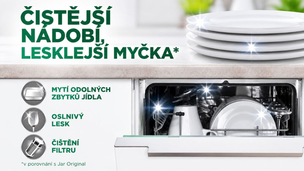 Tablety do myčky JAR Platinum Lemon v akci